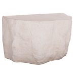 ΚΟΝΣΟΛΑ ΒΡΑΧΟΣ INTERON FIBER CEMENT ΣΕ ΛΕΥΚΟ--120x50x71Υεκ.