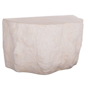 ΚΟΝΣΟΛΑ ΒΡΑΧΟΣ INTERON FIBER CEMENT ΣΕ ΛΕΥΚΟ--120x50x71Υεκ.