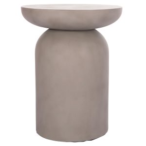 ΒΟΗΘΗΤΙΚΟ ΤΡΑΠΕΖΙ ANNA FIBER CEMENT ΣΕ ΓΚΡΙ--Φ60x76Υεκ.