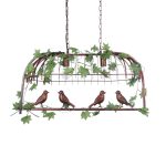 NEST Vintage Κρεμαστό Φωτιστικό Οροφής με Ντουί Χάλκινο & Πρ