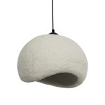 STONE Μοντέρνο Κρεμαστό Φωτιστικό Οροφής με Ντουί 1 x E27 AC 220-240V IP20 - Γκρι - Μ35 x Π31 x Υ26cm