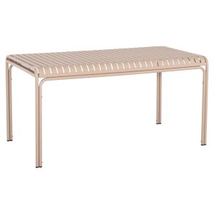 ΤΡΑΠΕΖΙ ΑΛΟΥΜΙΝΙΟΥ RACHEL ΣΑΜΠΑΝΙ 150x80x76Υεκ.