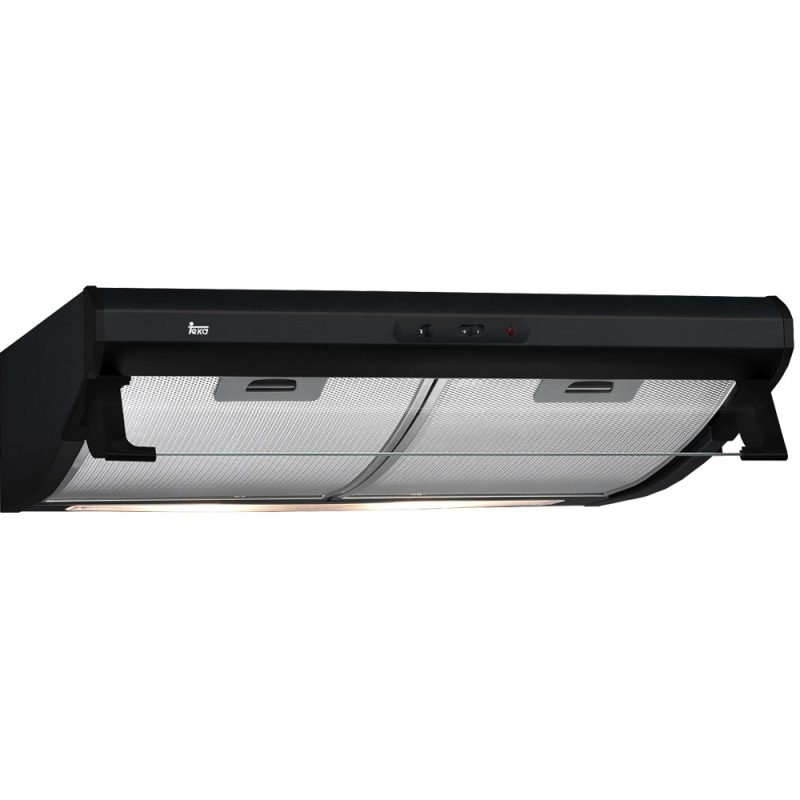 Απορροφητήρας TEKA 3 Ταχύτητες 2 Μοτέρ 375m3/h 60cm C 6420 INOX Μαύρο 40465532
