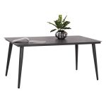 ΤΡΑΠΕΖΙ ΑΛΟΥΜΙΝΙΟΥ ΟΡΘΟΓΩΝΙΟ HIGER ΓΚΡΙ 160x90x78Υεκ.