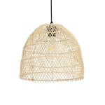 CESTINO Boho Κρεμαστό Φωτιστικό Οροφής Μονόφωτο 1 x E27 AC 220-240V IP20 Μπεζ - Μ30 x Π30 x Υ25cm