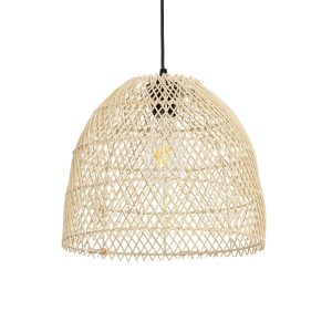 CESTINO Boho Κρεμαστό Φωτιστικό Οροφής Μονόφωτο 1 x E27 AC 220-240V IP20 Μπεζ - Μ30 x Π30 x Υ25cm