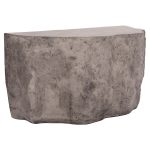ΚΟΝΣΟΛΑ ΒΡΑΧΟΣ INTERON FIBER CEMENT ΣΕ ΓΚΡΙ--120x50x71Υεκ.
