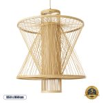 HIBISCUS Boho Κρεμαστό Φωτιστικό Οροφής με Ντουί 1 x E27