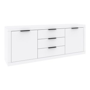 Μπουφές Doha λευκός 210x45x80,5εκ