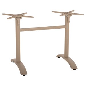 ΒΑΣΗ ΔΙΣΤΗΛΗ ΜΕ ΑΝΑΔΙΠΛΟΥΜΕΝΟΥΣ ΣΤΑΥΡΟΥΣ ΚΑΠΟΥΤΣΙΝΟ ΑΛΟΥΜΙΝΙΟ 78x59,5x73Υ