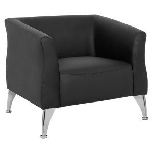 ΠΟΛΥΘΡΟΝΑ KIANA ΜΕ ΜΑΥΡΟ PU 80x75x71 εκ.