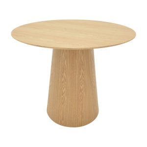 Tραπέζι Donda mdf sonoma Φ100x76εκ