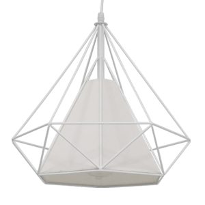 KAIRI Μοντέρνο Κρεμαστό Φωτιστικό Οροφής με Ντουί Λευκό