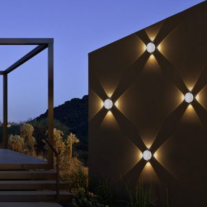 kelvo® ARKOS KLV- Μοντέρνο Φωτιστικό Τοίχου - Απλίκα LED 8W 840lm 15° AC 220-240V Αδιάβροχο IP65 Θερμό Λευκό 2700K - Lumileds COB Chip & TÜV SÜD Driver - Λευκό Ματ - Μ13 x Π5.5 x Υ13cm