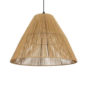 HUTT Boho Κρεμαστό Φωτιστικό Οροφής με Ντουί 1 x E27 AC 220-240V IP20 - Μπεζ - M50 x Π50 x Υ40cm