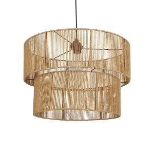 ROXXI Boho Κρεμαστό Φωτιστικό Οροφής με Ντουί 1 E27 Μπεζ