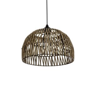 ARANCIA Boho Κρεμαστό Φωτιστικό Οροφής με Ντουί 1 x E27 AC 220-240V IP20 - Μπεζ - M35 x Π35 x Υ26cm