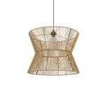 UPCONE Boho Κρεμαστό Φωτιστικό Οροφής με Ντουί 1 x E27 AC 220-240V IP20 - Μπεζ - M50 x Π50 x Υ43cm