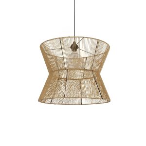 UPCONE Boho Κρεμαστό Φωτιστικό Οροφής με Ντουί 1 x E27 AC 220-240V IP20 - Μπεζ - M50 x Π50 x Υ43cm