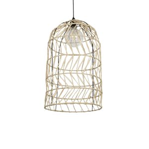 NETI Boho Κρεμαστό Φωτιστικό Οροφής με Ντουί 1 x E27 AC 220-240V IP20 - Μπεζ - M35 x Π35 x Υ63cm