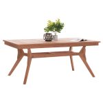 ΤΡΑΠΕΖΙ WONDER ΞΥΛΟ TEAK ΦΥΣΙΚΟ 180x91x75Υεκ