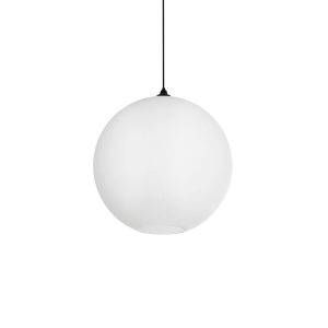 GABIA Μοντέρνο Κρεμαστό Φωτιστικό Οροφής με Ντουί 1 x E27 AC 220-240V IP20 - Λευκό - Μ40 x Π40 x Υ42cm