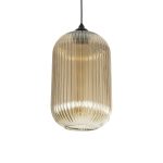 MELONI Μοντέρνο Κρεμαστό Φωτιστικό Οροφής με Ντουί 1 x E27 AC 220-240V IP20 - Mελί - Μ20 x Π20 x Υ38cm