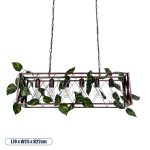 CLARITY Vintage Κρεμαστό Φωτιστικό Οροφής με Ντουί Χάλκινο Ε