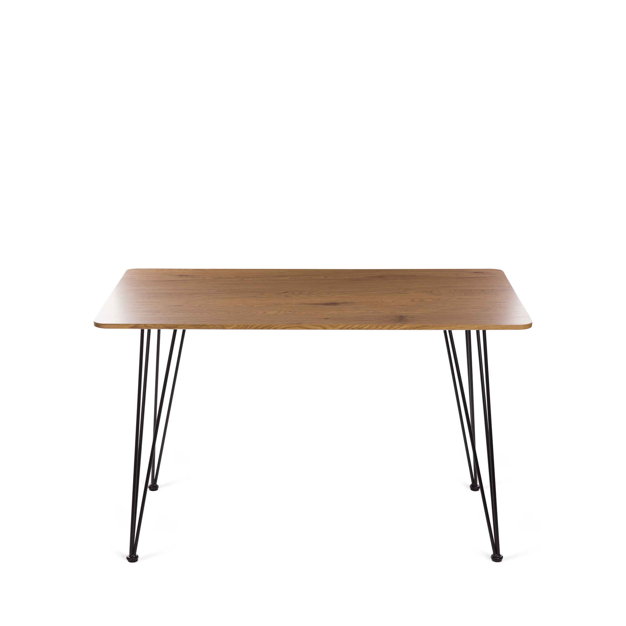 Τραπέζι Lino σε χρώμα sonoma-μαύρο μέταλλο 140x80x75 - Image 2