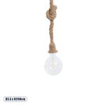 ROPE Boho Κρεμαστό Φωτιστικό Οροφής με Ντουί 1 x E27 Μπεζ 3
