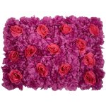 Συνθετικό Πάνελ Λουλουδιών - Κάθετος Κήπος Τριαντάφυλλο - Αζαλέα Μ60 x Υ40 x Π7cm