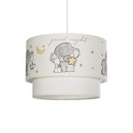ELEPHANT Παιδικό Κρεμαστό Φωτιστικό Οροφής με Ντουί 1 x E27 AC 220-240V IP20 - Πολύχρωμο - Μ30 x Π30 x Υ24cm
