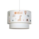 BALLOON Παιδικό Κρεμαστό Φωτιστικό Οροφής με Ντουί 1 x E27 AC 220-240V IP20 - Πολύχρωμο - Μ30 x Π30 x Υ24cm