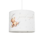 MOON Παιδικό Κρεμαστό Φωτιστικό Οροφής με Ντουί 1 x E27 AC 220-240V IP20 - Πολύχρωμο - Μ28 x Π28 x Υ24cm