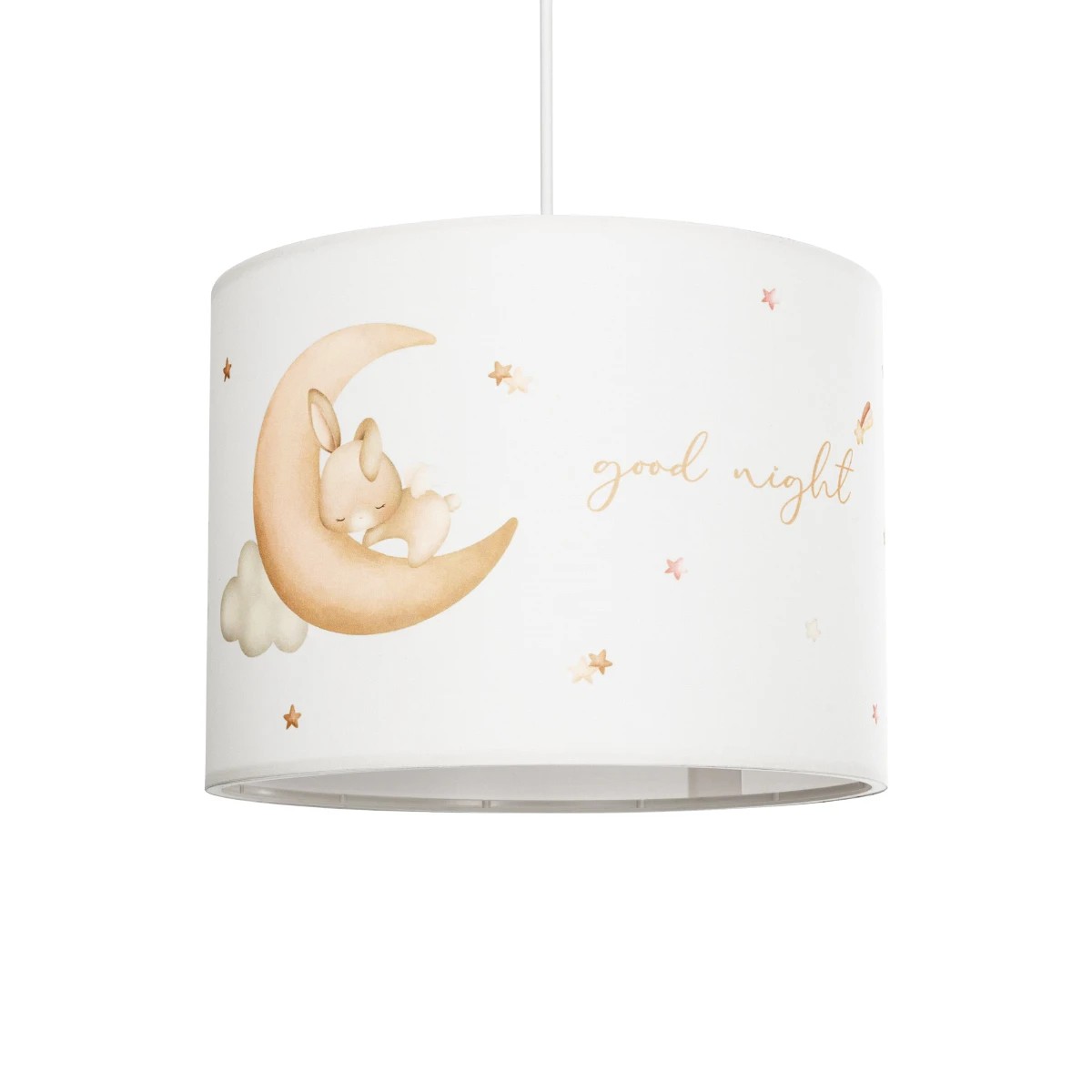 MOON Παιδικό Κρεμαστό Φωτιστικό Οροφής με Ντουί 1 x E27 AC 220-240V IP20 - Πολύχρωμο - Μ28 x Π28 x Υ24cm