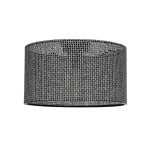 CILIO Μοντέρνο Φωτιστικό Οροφής με Ντουί 1 x E27 AC 220-240V IP20 - Μαύρο - Μ38 x Π38 x Υ23cm