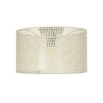 CILIO Μοντέρνο Φωτιστικό Οροφής με Ντουί 1 x E27 AC 220-240V IP20 - Λευκό - Μ38 x Π38 x Υ23cm