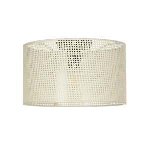 CILIO Μοντέρνο Φωτιστικό Οροφής με Ντουί 1 x E27 AC 220-240V IP20 - Λευκό - Μ38 x Π38 x Υ23cm