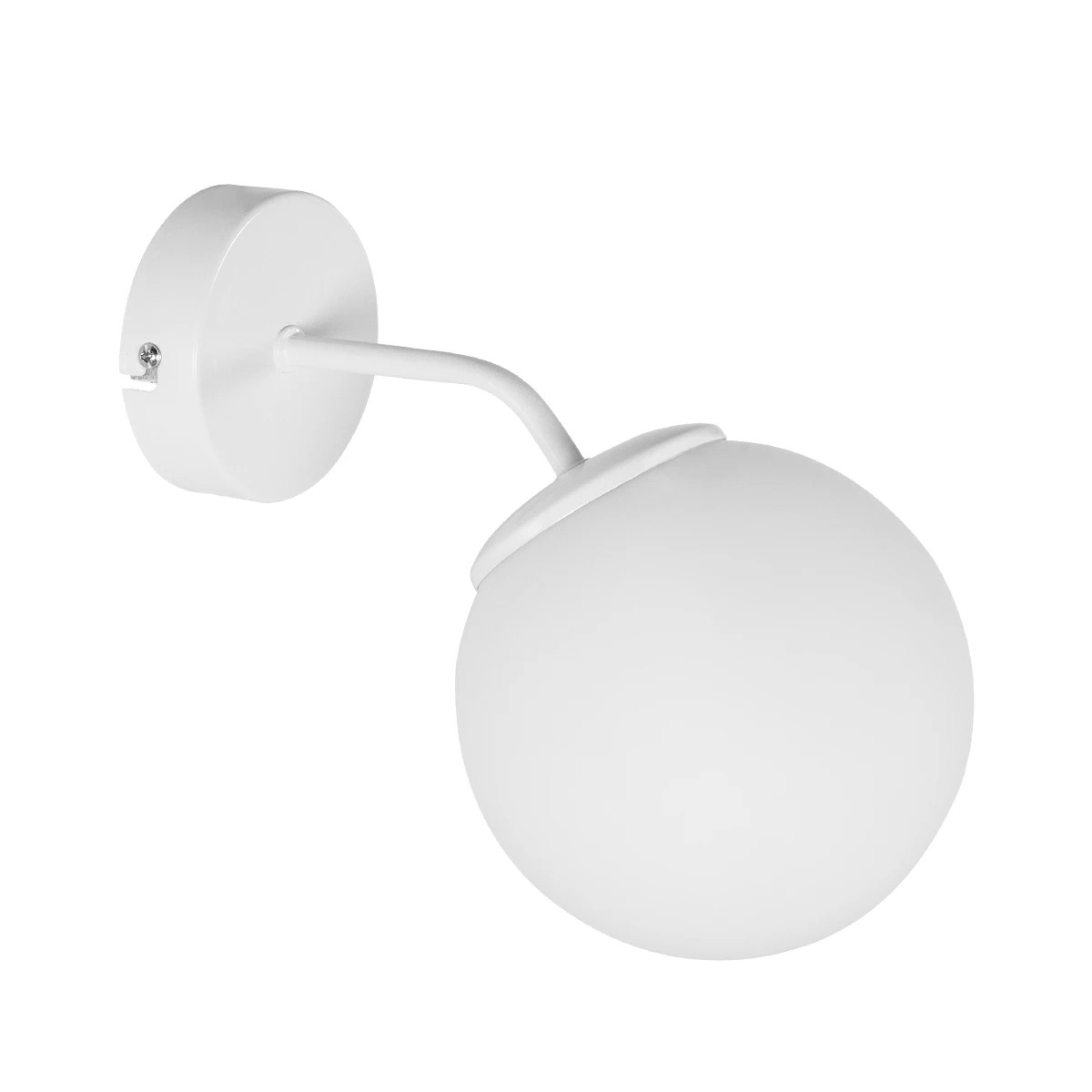 DALPH Vintage Φωτιστικό Τοίχου - Απλίκα με Ντουί 1 x E27 AC 220-240V IP20 - Λευκό - M15 x Π25 x Υ22cm
