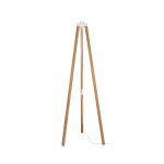 TRIPOD Μοντέρνο Επιδαπέδιο Φωτιστικό με Ντουί 1 x E27 AC 220-240V IP20 - Μπεζ - Μ38 x Π38 x Υ120cm