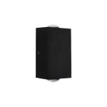 HIKARI Μοντέρνο Φωτιστικό Τοίχου - Απλίκα LED 4W 500lm 30° AC 220-240V Αδιάβροχο IP65 Θερμό Λευκό 2700K - CREE XPE Chip & TÜV SÜD Driver - Μαύρο Ματ - Μ6 x Π4 x Υ10.5cm