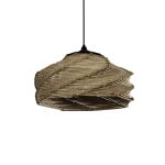 OLET Boho Κρεμαστό Φωτιστικό Οροφής με Ντουί 1 x E27 AC 220-240V IP20 - Μπεζ - M38 x Π38 x Υ23cm