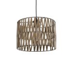 MARS Boho Κρεμαστό Φωτιστικό Οροφής με Ντουί 1 x E27 AC 220-240V IP20 - Μπεζ - M30 x Π30 x Υ24cm