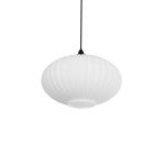 PERA Μοντέρνο Κρεμαστό Φωτιστικό Οροφής με Ντουί 1 x E27 AC 220-240V IP20 - Λευκό - Μ30 x Π30 x Υ22cm