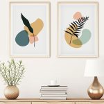 Πίνακας σε καμβά Keniko δίπτυχος με ψηφιακή εκτύπωση 50x3x70εκ