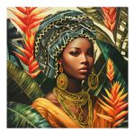 Πίνακας σε καμβά Gangalo 3D 100x3x100εκ