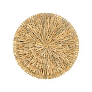 Διακοσμητικό τοίχου Decofy drift ξύλο σε φυσική απόχρωση Φ60x5εκ