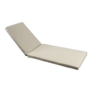 Μαξιλάρι Vertian textilene σε μπεζ απόχρωση 58x194x7εκ