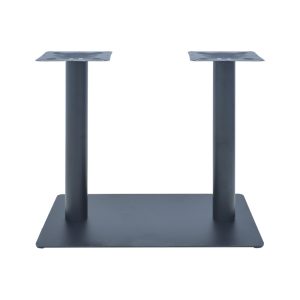 Βάση τραπεζιού Givosa μεταλλική σε μαύρη απόχρωση 70x40x72εκ