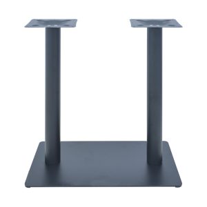 Βάση τραπεζιού Givosa μεταλλική σε μαύρη απόχρωση 70x40x108εκ